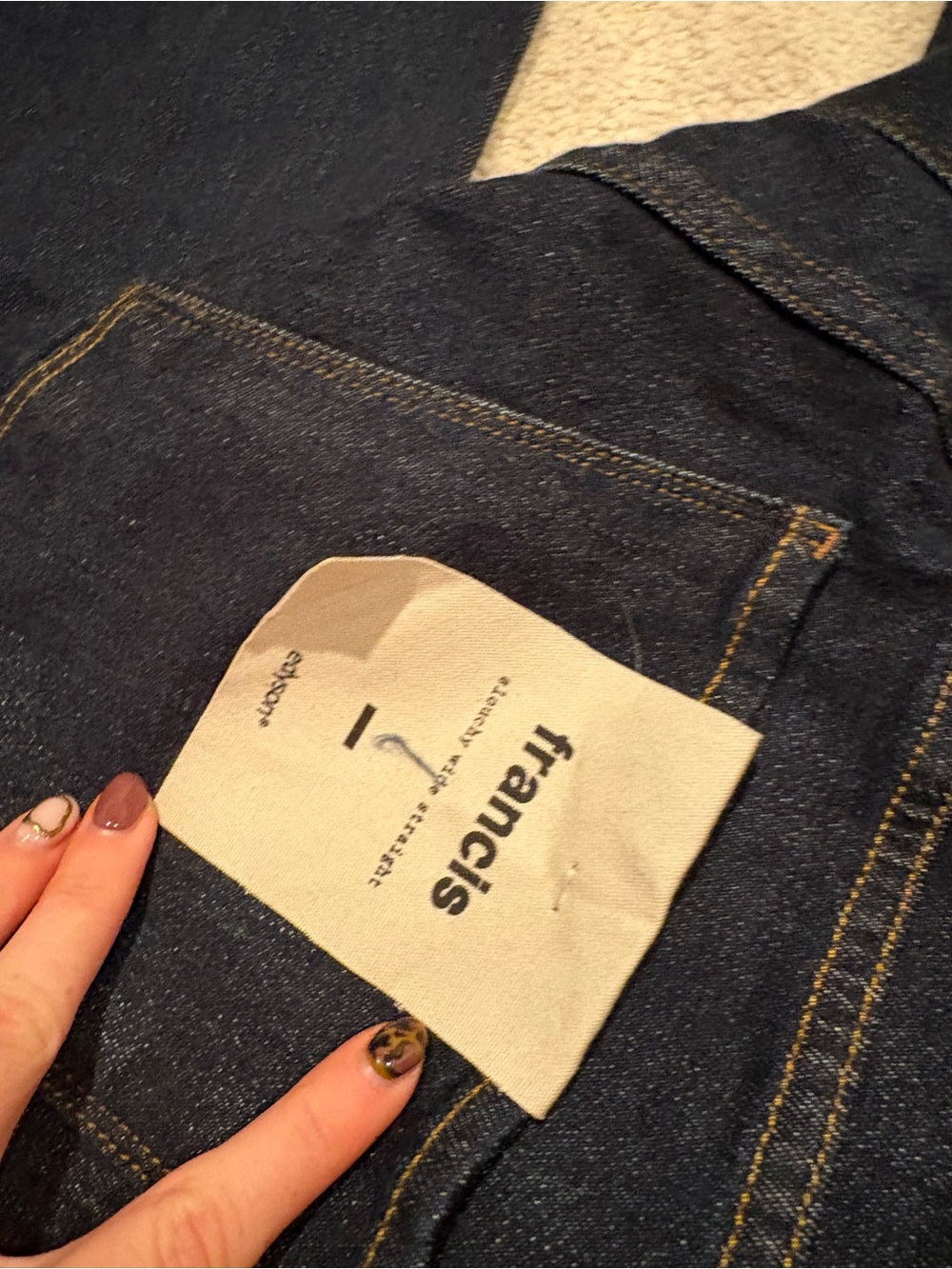 NWT Edyson Francis wide leg jeans - Picture 4 of 6